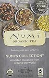 Numi Organic Tea Numi 's Collection, Assorted Full Leaf Tea and Teasan, 18 Count