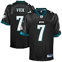 Michael Vick Jersey: Reebok Black Replica #7 Philadelphia Eagles Jersey