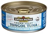 Crown Prince Natural Chunk Light Tongol Tuna in Spring Water, 6-Ounce Cans (Pack of 24) by Crown Prince Lowest Price