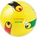 Uhlsport Themis Series Montego Soccer Ball, Yellow/Black/Red/Green, 5