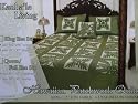 King Size Hawaiian Patchwork Quilt Comforter Set with 2 Pillow Shams