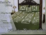 King Size Hawaiian Patchwork Quilt Comforter Set with 2 Pillow Shams