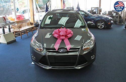 22 Inch Magnetic Car Bow (Pink)