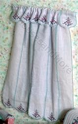 1:48 Miniature Shabby Chic Curtains by Lindee's Little Linens