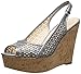 Nine West Women's Axey Metallic Wedge Sandal