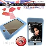 i-nique Tuff-Luv  Apple Ipod Touch Pure series 'Blue Infusion' Silicone skin case cover (8GB / 16GB / 32GB)