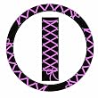 Plasticolor 006614R01 Pink Lace Quick Grip Steering Wheel Cover