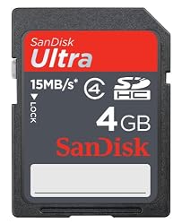 Sandisk Ultra II SDHC 4BG SD Memory Card