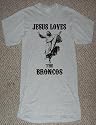 JESUS CHRIST LOVES HEARTS THE BRONCOS FOOTBALL PRIDE FAN USA SPORT GREY T SHIRT jersey