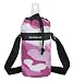 Pink Camo Water Bottle Holder Pink Camo Sport Bottles - GIFT IDEA for Fitness Golf Golfers Soccer Workout Gifts and Gift Ideas For Him Her Athletes Man Men, Women, Ladies Alumni Runners Joggers