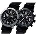 Tru-Brite Chronograph Watch, Stainless Steel Case