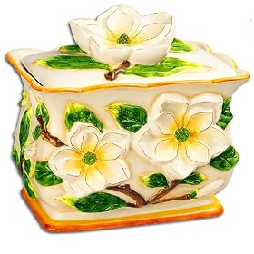 Magnolia 3-D Cookie Jar *NEW* by KKM-Magnolia