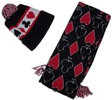 TRUMP PRINTED SCARF AND HAT SET