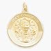 14 Karat High Polish Religious Holy Communion Medallion