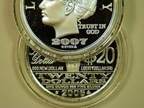 2007/2006 $20 Silver Liberty Proof by NORFED (Type 18) - 1 Troy Oz