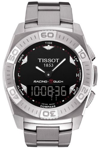 Tissot Racing Touch Black Silver Quartz Men s Watch T002 520 11 051 00 Watch