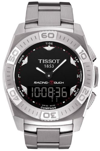 Tissot T002.520.11.051.00 T0025201105100 - Reloj para hombres, correa de acero inoxidable