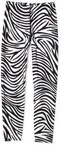 Hot Chillys Unisex Child Orig2 Print Tight,Zebra,X-Small