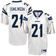 Reebok San Diego Chargers LaDainian Tomlinson Replica White Jersey