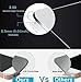 AMASELL ZTE ZMax Z970 Tempered Glass Screen Protector, Premium 9H Hardness 0.3mm Thickness 2.5D Curved Edge Anti-Explosion Film Guard for ZTE ZMax Z970