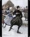 Mouse Mats of Dutch skaters on the Zuider Zee, 1800s from North Wind Picture Archives