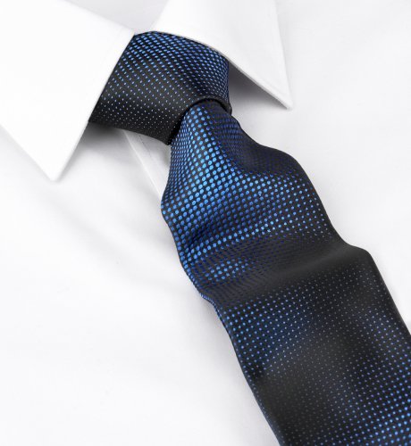 Slim Fit Machine Washable Circle Pattern Tie