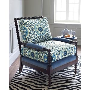 Old Hickory Tannery Suzani Spindle Chair