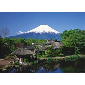 【クリックで詳細表示】四季の詩 3000スモールピース 富士山 -忍野より望む- (77cm×107cm、対応パネルNo.20-Y)