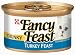 Fancy Feast Gourmet Cat Food Chunky Turkey Feast, 3-Ounce Cans (Pack of 48)