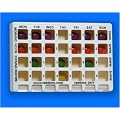 24 by 7 medication management pill box