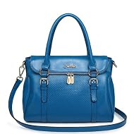 Classic Collection Women's Genuine leather embossed Waltz Series Shoulder bag