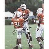 Alfonso Marshall Autographed Miami Hurricanes (Orange Jersey) 8x10 Photo