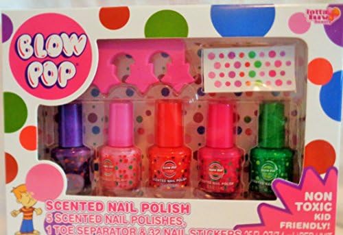 Blow Pop Scented Nail Polish Set