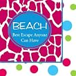BEACH Cocktail Napkins