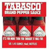 TABASCO brand Pepper Sauce "6-pack Miniatures" 1/8oz.