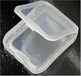 Plastic CF Compact Flash Card Case & Holder for CompactFlash Media Memory Cards - 100 pack (no memory cards included)