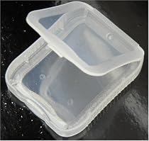 Plastic CF Compact Flash Card Case & Holder for CompactFlash Media Memory Cards - 3 pack (no memory cards included)