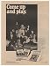 1975 Aerosmith Toys in the Attic Photo Print Ad