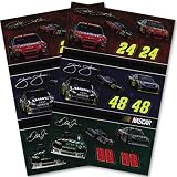 NASCAR Stickers 2 Sheets