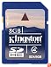 Kingston 8GB SDHC Class 4 Flash Card (SD4/8GB)