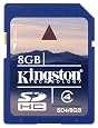 Kingston 8 GB Class 4 SDHC Flash Memory Card SD4/8GB