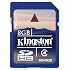 Kingston 8 GB SDHC Class 4 Flash Memory Card SD4/8GB $16.35