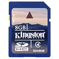 Kingston - Carte m�moire flash - 8 Go - Class 4 - SDHC