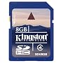 Kingston 8 GB Class 4 SDHC Flash Memory Card SD4/8GB