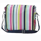 Messenger Bag - Navy Stripe by Room It Up