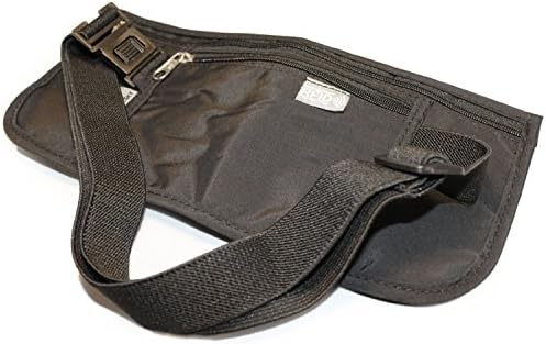 Travel Money Waist Belt | RFID Blocking | Discrete Durable Smartphone iPhone Covered |Slim Passport Airplane Tourist Credit Card Protection | Organizer Daypack