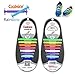 Coolnice No Tie Shoe lace for Kids and Adults, Elastic Shoelaces for Sneaker