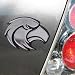Southern Miss Golden Eagles Silver Team Logo Chrome Auto Emblem