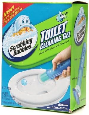 Scrubbing Bubbles Toilet Cleaning Gel, Fresh Clean 6 ea(Pack of 2)