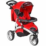 Mia Moda Energi Stroller Rosso